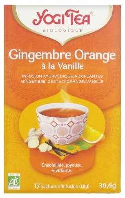 Yogi Tea Gingembre Orange Vanille