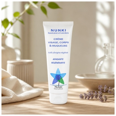 Nunki Visage Corps et Zone Intime Crème 75 ml