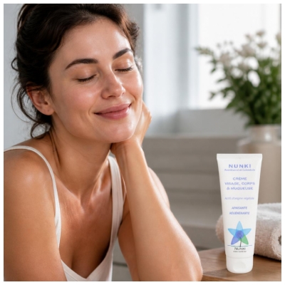 Nunki Visage Corps et Zone Intime Crème 75 ml
