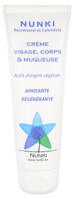 Nunki Visage Corps et Zone Intime Crème 75 ml