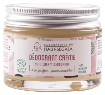 Laboratoire du Haut-Ségala Déodorant Crème Sans Parfum Biologique