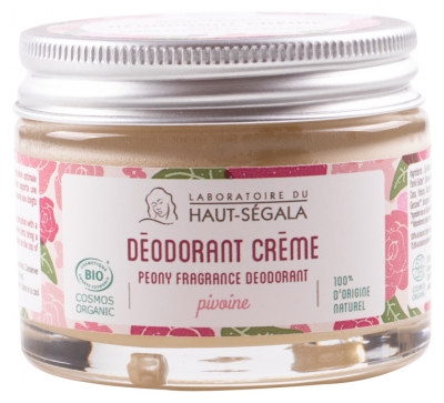 Laboratoire du Haut-Ségala Pot Déo-Crème Pivoine Biologique 50g