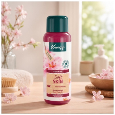 Kneipp Bain Moussant - Fleurs d'Amandier - Soft Skin - 400 ml