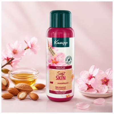 Kneipp Bain Moussant - Fleurs d'Amandier - Soft Skin - 400 ml