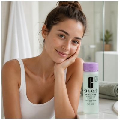 Clinique All About Clean Savon Visage Liquide Doux 200 ml
