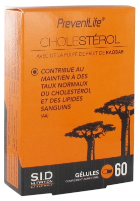 S.i.d Nutrition Cholestérol 60 Gélules