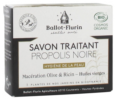 Savon Traitant à la Propolis Noire Bio 100 g