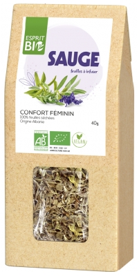 Esprit Bio Sauge Bio Infusion Vrac 40 g