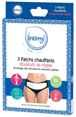 Intimy Care Patchs Chauffants Douleurs de Règles 3 Unités