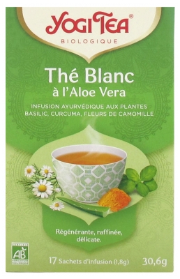 Yogi Tea Thé Blanc Aloe Vera