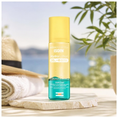 Isdin Fotoprotector Hydrolotion Huile Solaire Antioxydante Biphasique Spf50 200 ml