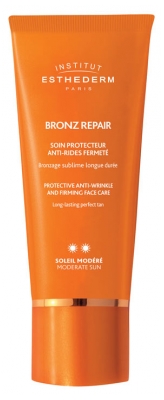 Institut Esthederm Bronz Repair Soin Protecteur Anti-Rides Fermeté Soleil Modéré 50 ml