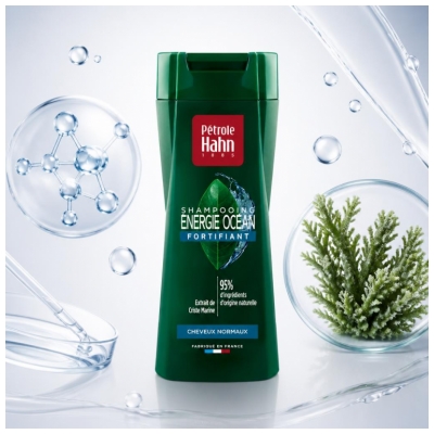 Pétrole Hahn Shampooing Énergie Océan Fortifiant Cheveux Normaux 250 ml
