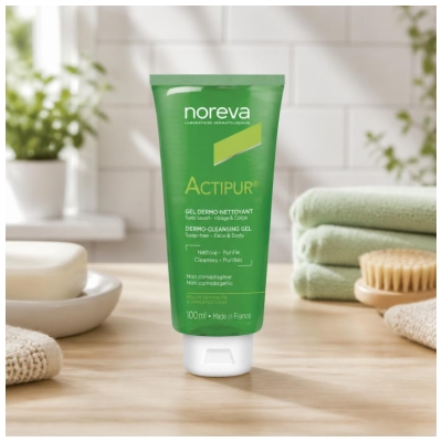 Noreva Actipur Gel Dermo Nettoyant 100 ml
