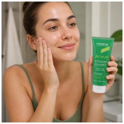 Noreva Actipur Gel Dermo Nettoyant 100 ml