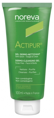 Noreva Actipur Gel Dermo Nettoyant 100 ml