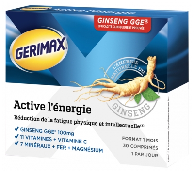 Gerimax Active Énergie 30 Tabs