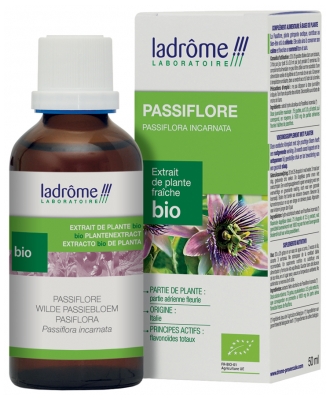 Ladrôme Extrait de Plante Passiflore Partie Aérienne 50 ml Fr/Nl/es