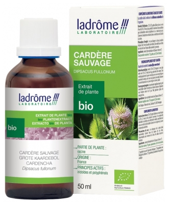 Ladrôme Extrait de Plante Cardère Sauvage Racine 50 ml Fr/Nl/es