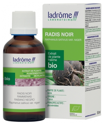 Ladrôme Extrait de Plante Radis Noir Racine 50 ml Fr/Nl/es