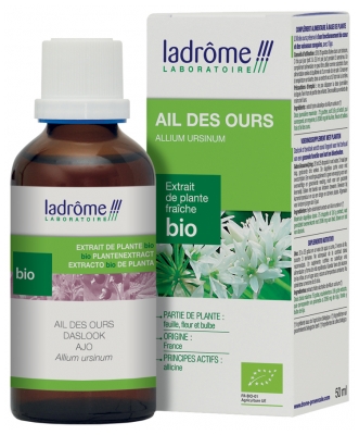 Ladrôme Extrait de Plante Ail Des Ours Plante Entière Fleurie 50 ml Fr/Nl/es