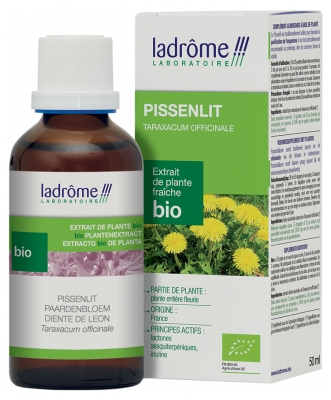 Ladrôme Extrait de Plante Pissenlit Plante Entière Fleurie 50 ml Fr/Nl/es