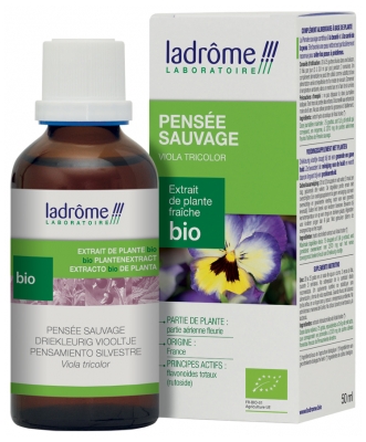 Ladrôme Extrait de Plante Pensée Sauvage Partie Aérienne Fleurie 50 ml Fr/Nl/es