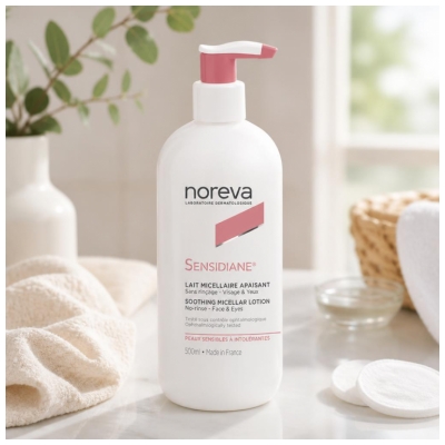 Noreva Sensidiane Lait Micellaire Dermo-Nettoyant 500 ml