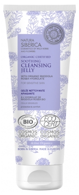 Natura Siberica Gelée Visage Nettoyante Bio à la Rhodiola Rosea 140 ml