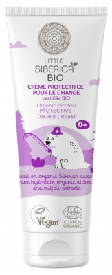 Little Siberica Crème Protectrice Pour le Change Certifiée Bio 75 ml