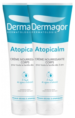 Dermagor Lot de 2 Crèmes Nourrissante Corps 2X 250 ml