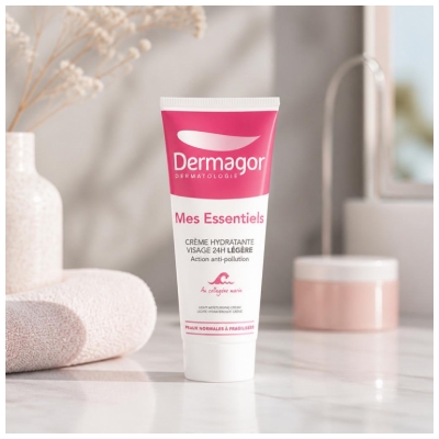 Dermagor Crème Hydratante Visage Légère 40 ml (Anc. Crème au Collagène)