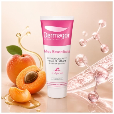 Dermagor Crème Hydratante Visage Légère 40 ml (Anc. Crème au Collagène)