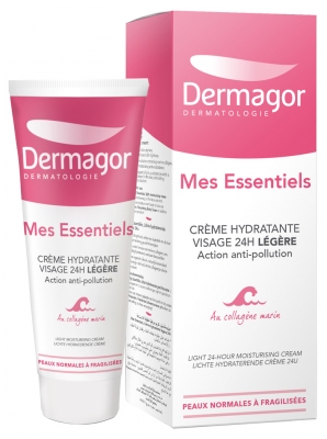 Dermagor Crème Hydratante Visage Légère 40 ml (Anc. Crème au Collagène)