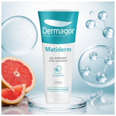 Dermagor Gel Purifiant 200 ml (Anc. Gel Py-Zn)