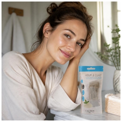 L'Action Paris Masque Stick Hydratant - Argile Blanche