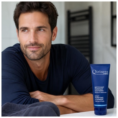 Qiriness Men Nettoyant Purifiant Quotidien