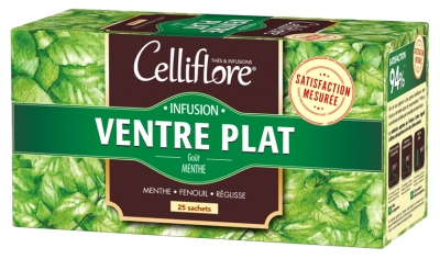 Celliflore Infusion Ventre Plat 25 Sachets