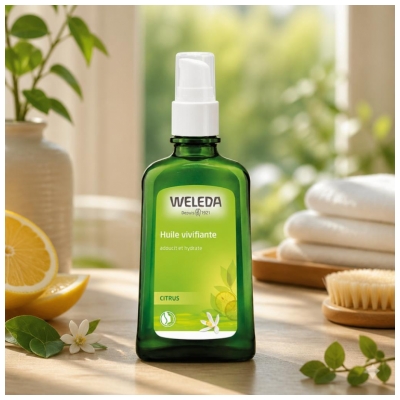 Weleda Huile Vivifiante au Citrus - 100 ml