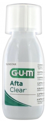 Gum Bain de Bouche Aftaclear 120 ml - Goût Pomme Poire