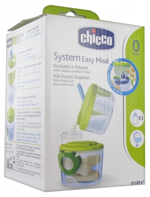 Chicco Boîte Doseuse Lait en Poudre Easy Meal
