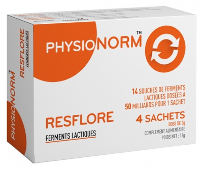 Physionorm Resflore - 4 Sachets