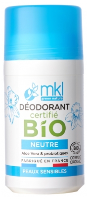 Mkl Green Nature Déodorant Bio Fraîcheur Neutre 50 ml