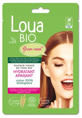 Loua Masque Tissu Bio Hydratant & Protecteur