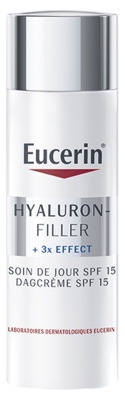 Eucerin Hyaluron-Filler + 3X Effect Soin de Jour Spf15 Peau Normale à Mixte 50 ml