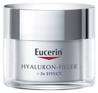Eucerin Hyaluron-Filler + 3X Effect Soin de Jour Anti-Âge SPF15 - Peau Sèche 50 ml