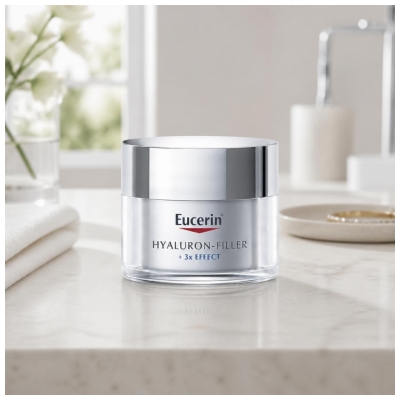 Eucerin Hyaluron-Filler + 3X Effect Soin de Jour Anti-Âge SPF30 50 ml