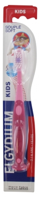 Pierre Fabre Oral Care Elgydium Brosse à Dents Kids 2/6 Ans 1 U - Couleur : Rose et Fuchsia