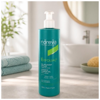 Noreva Exfoliac Gel Moussant Intensif 400 ml