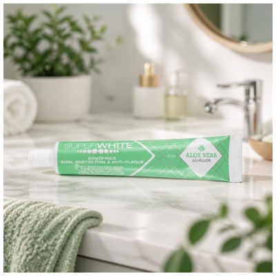 Superwhite Aloe Vera Dentifrice 75 ml